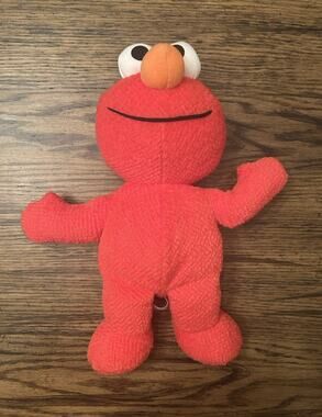 Tyco Sesame Street Elmo Plush Stuffed Animal Small 1997 Washable